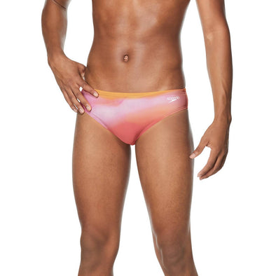 Printed One Brief - Pink