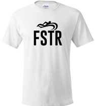 FSTR Short Sleeve T-Shirt Black & White