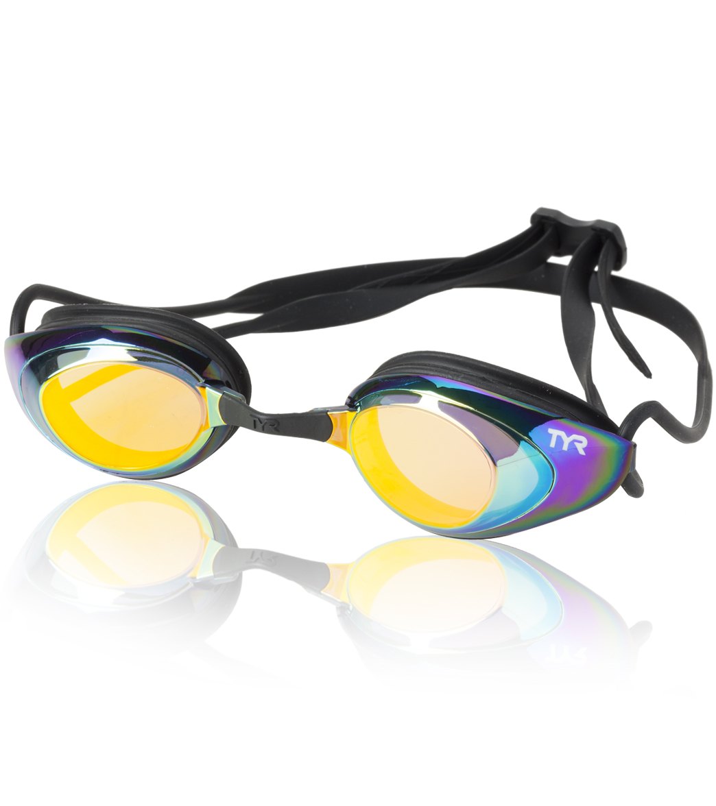 Tyr mirrored deals swim goggles