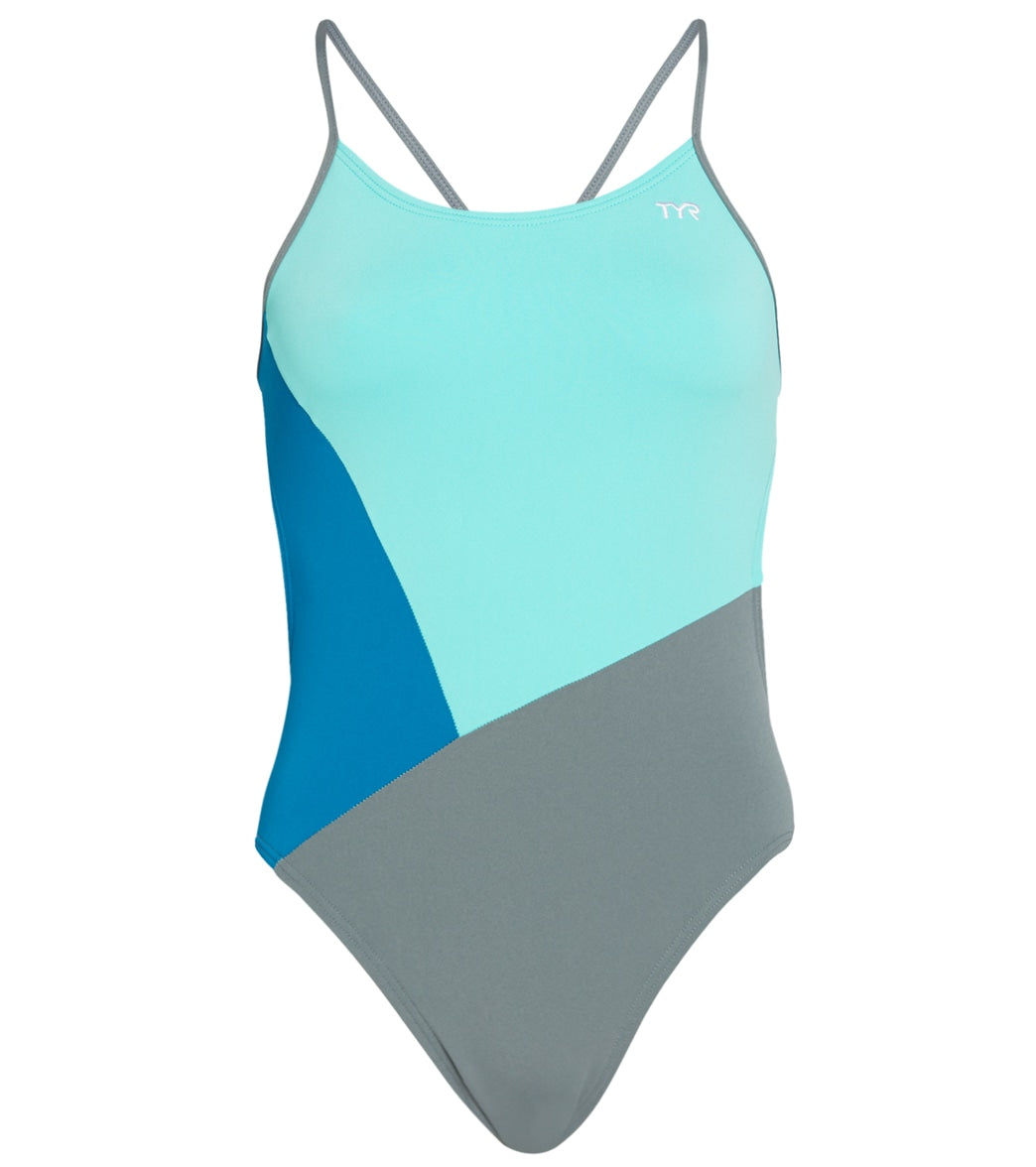 Solid Splices Block Cutoutfit – The Swim Life