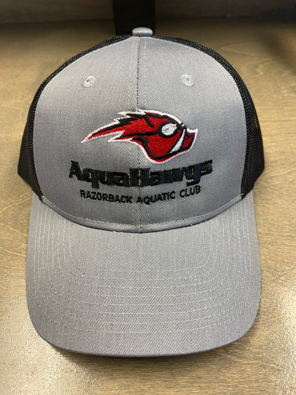 Aquahawgs Snapback Black/Grey Baseball Hat