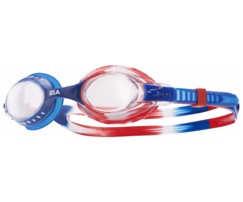 RED WHITE & BLUE Tie Dye Goggles