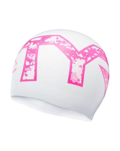 TYR graphic silicone cap
