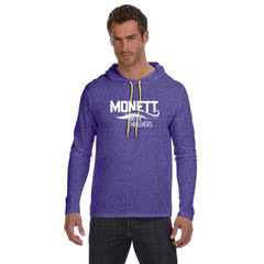 Monett Water Thrashers Long Sleeve Hooded t-shirt